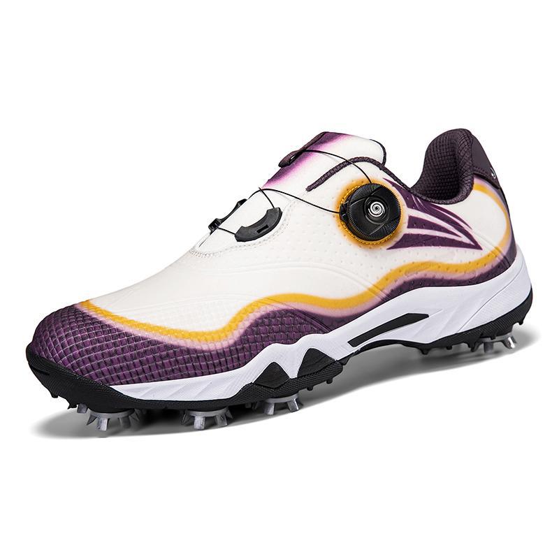 Chaussures de golf avec boucle rotative