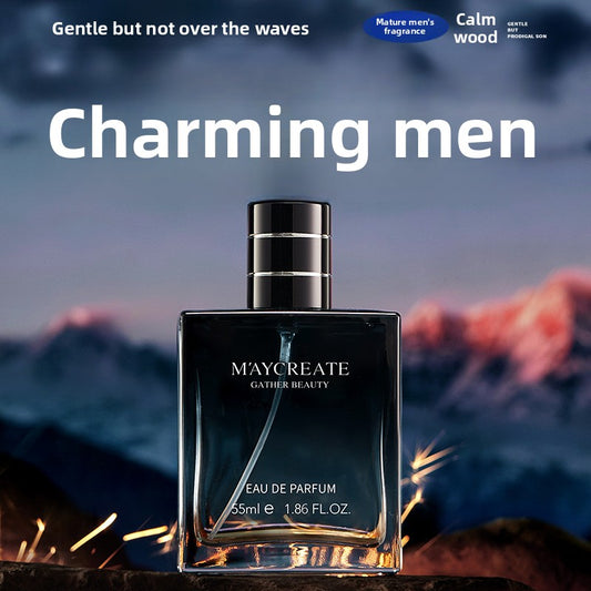 Parfum pour homme en vaporisateur de 55 ml, parfum léger longue durée