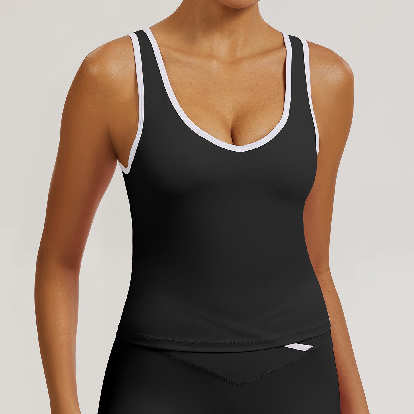 Habit :Débardeur de sport dos nu pour femmes
