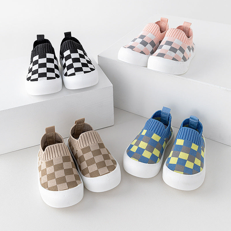 Chaussures pour tout-petits à semelle souple et respirante