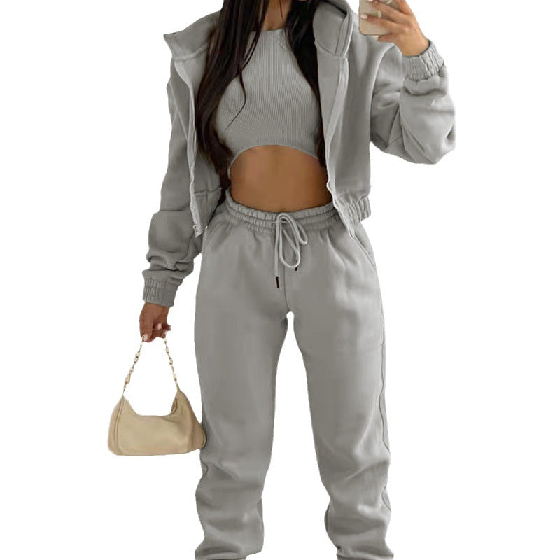 Sweat à capuche et pantalon décontractés pour femmes