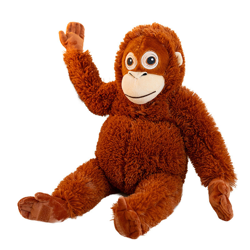 Sac à dos en peluche singe