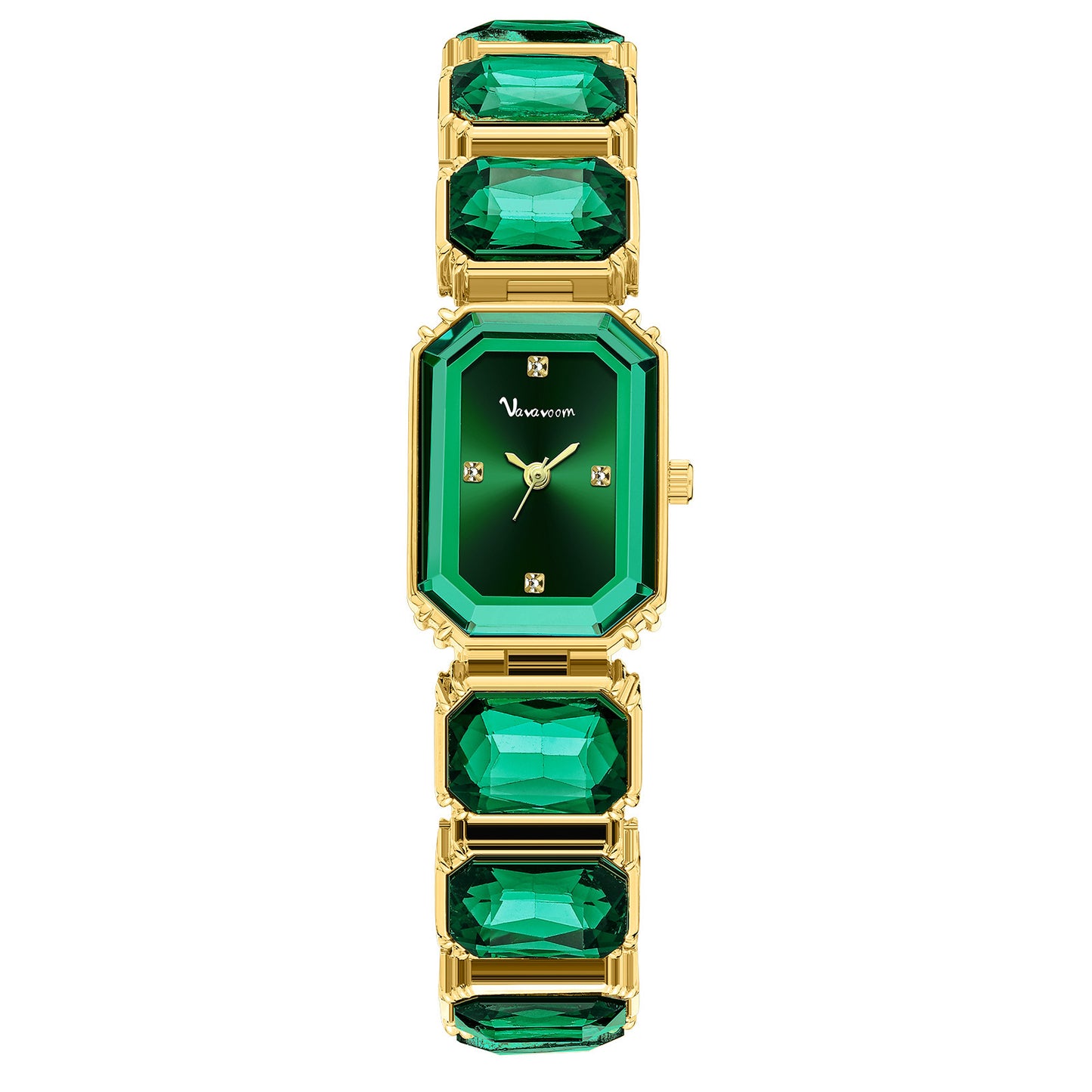 Montre pour femme en quartz à cadran carré
