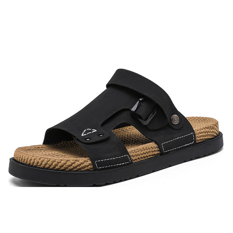 Sandales en cuir pour hommes