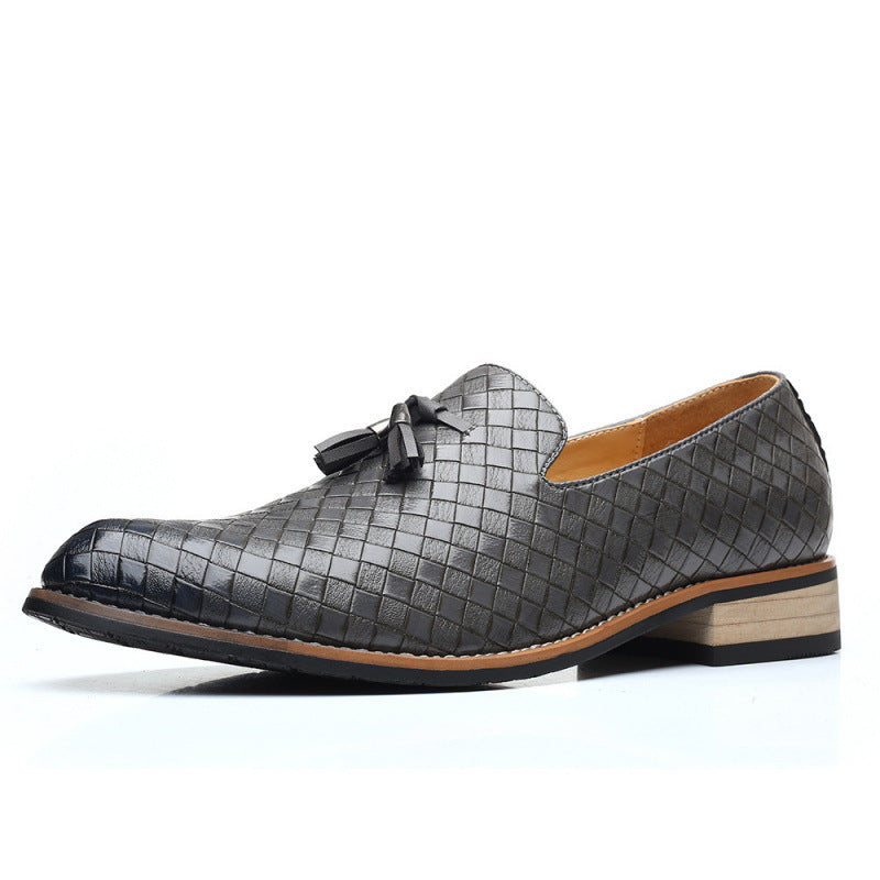 Chaussures Mocassins à Glands pour Homme à Enfiler