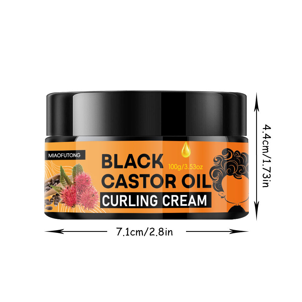 Crème Définissante de Boucles Élastiques pour Cheveux Naturellement Rebondissants