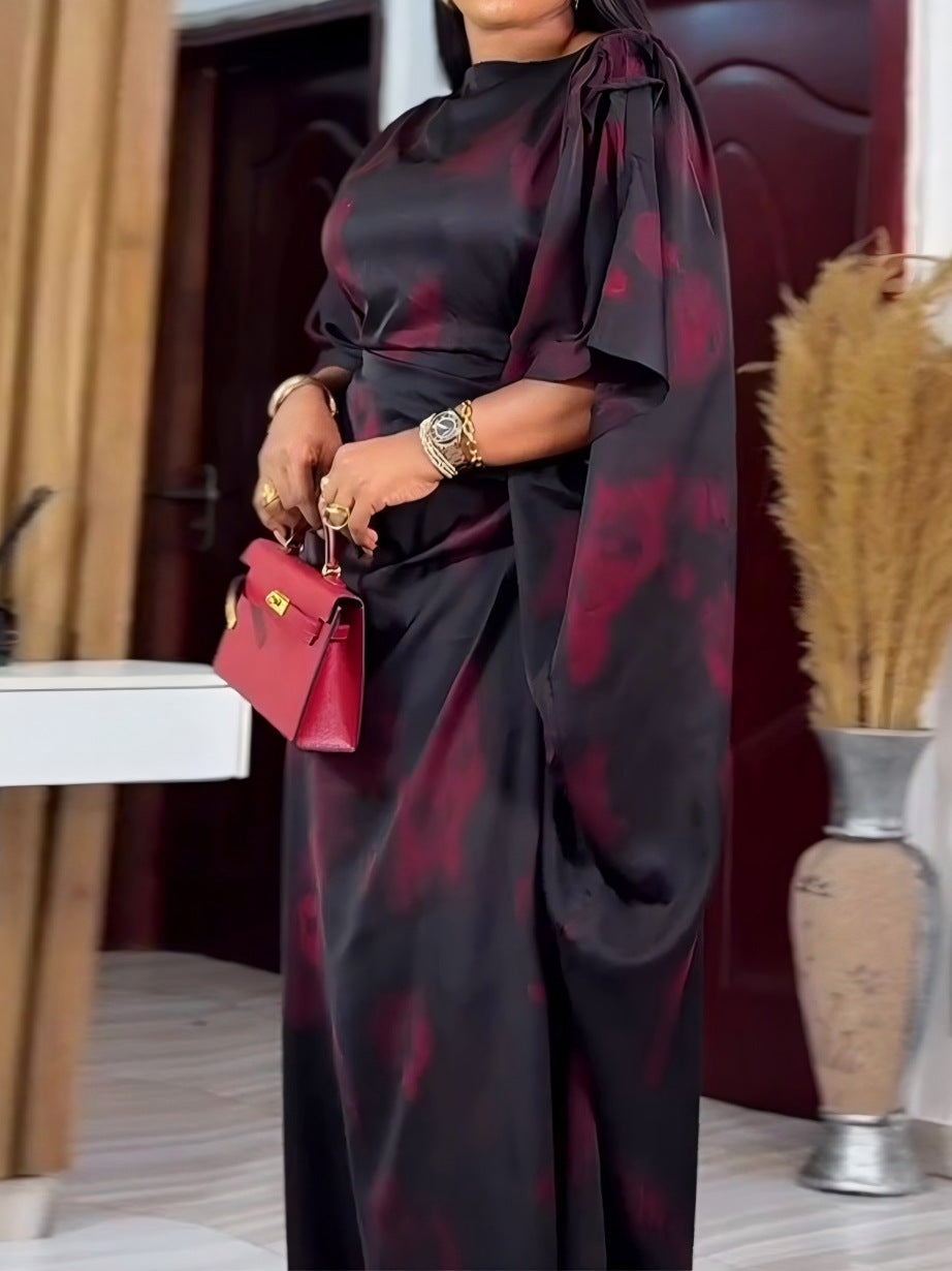 Habit :Robe à col rond