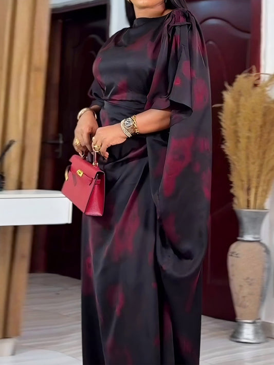 Habit :Robe à col rond