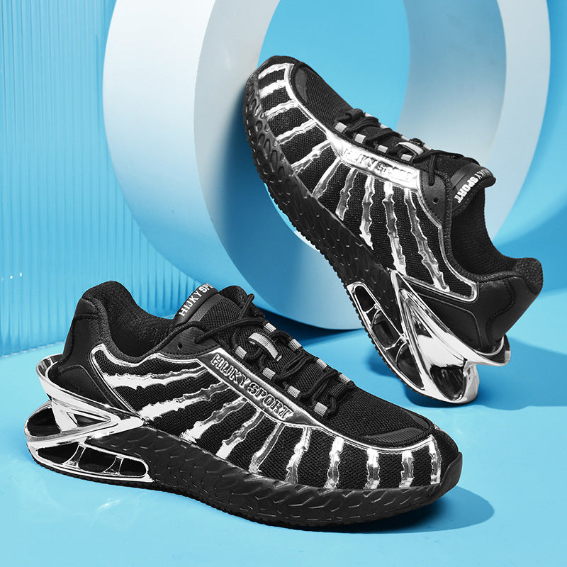 Chaussures respirantes à maille qui augmentent la taille