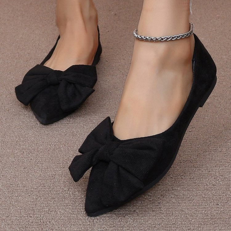 Chaussures plates pointues pour femmes