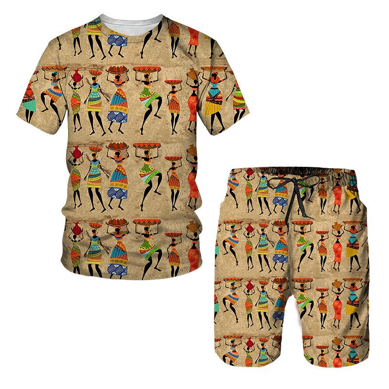 Shorts à manches courtes imprimés