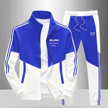Ensemble veste zippée et pantalon pour hommes