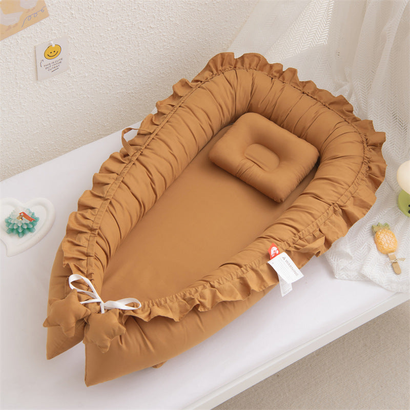 Lit bébé pliable et portable inclinable