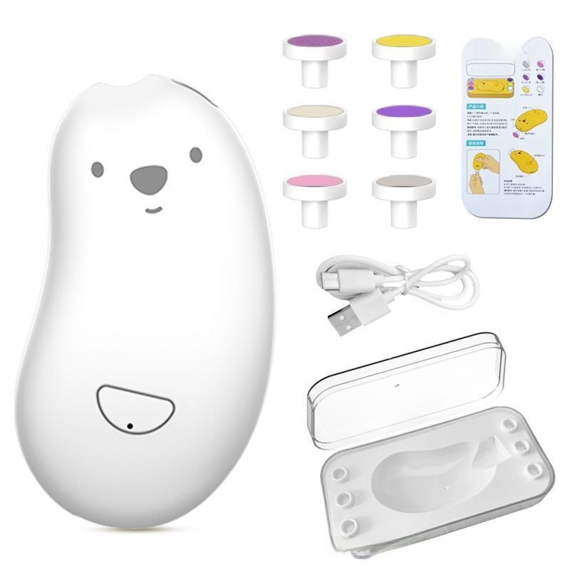Lime à ongles rechargeable pour bébé avec veilleuse
