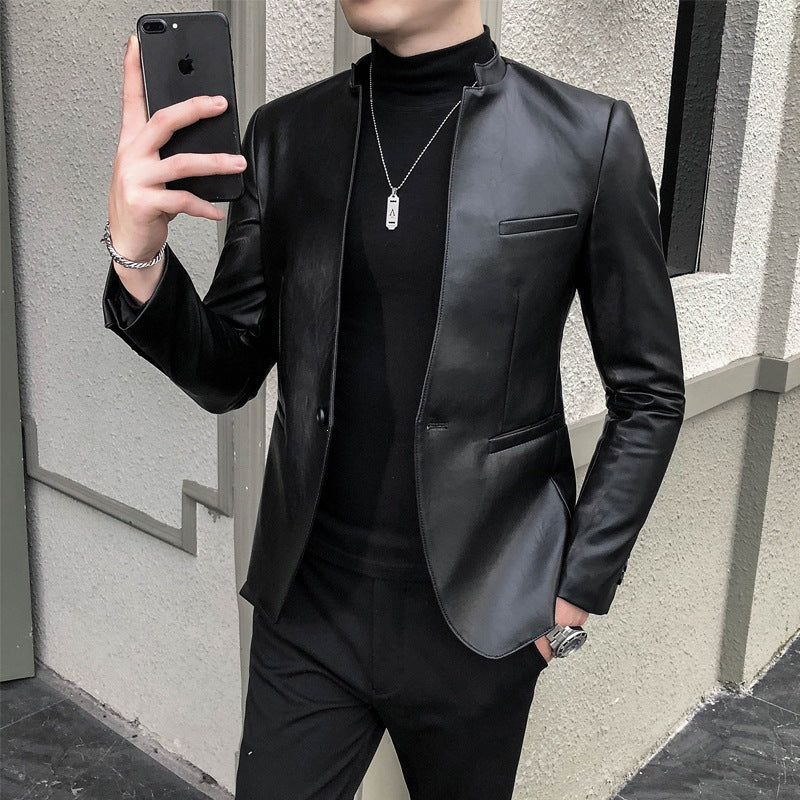 Veste à col montant pour homme