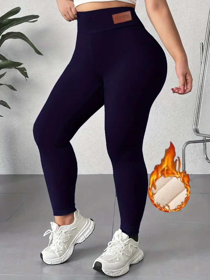 Pantalon thermique doublé en polaire