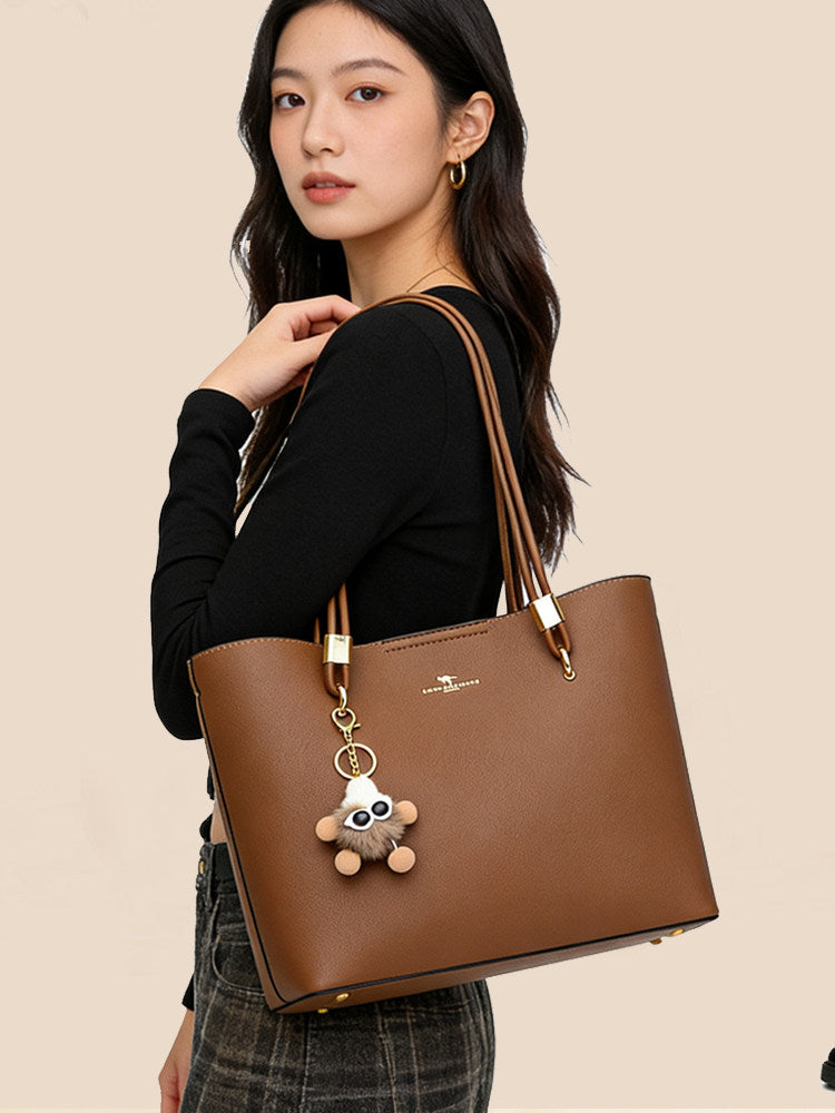 Sac cabas pour femme en cuir de vachette