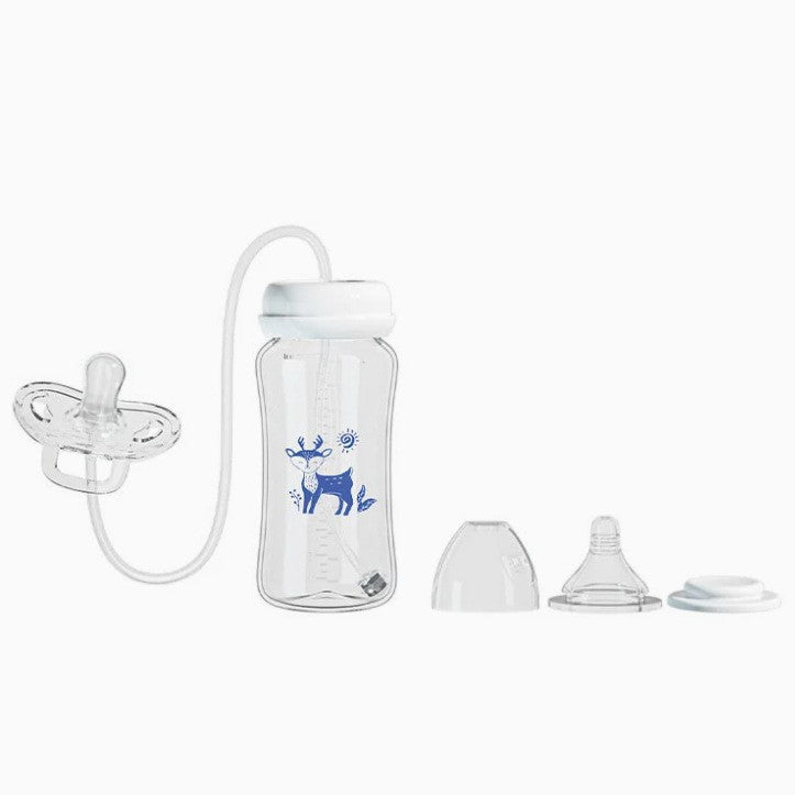 Dispositif créatif de biberon pour nourrir les bébés sans utiliser les mains