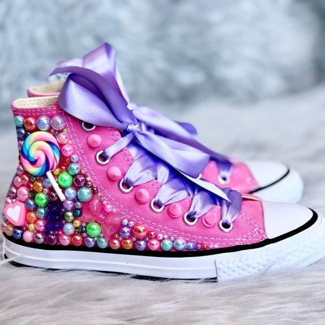 Chaussures montantes en toile pour enfants