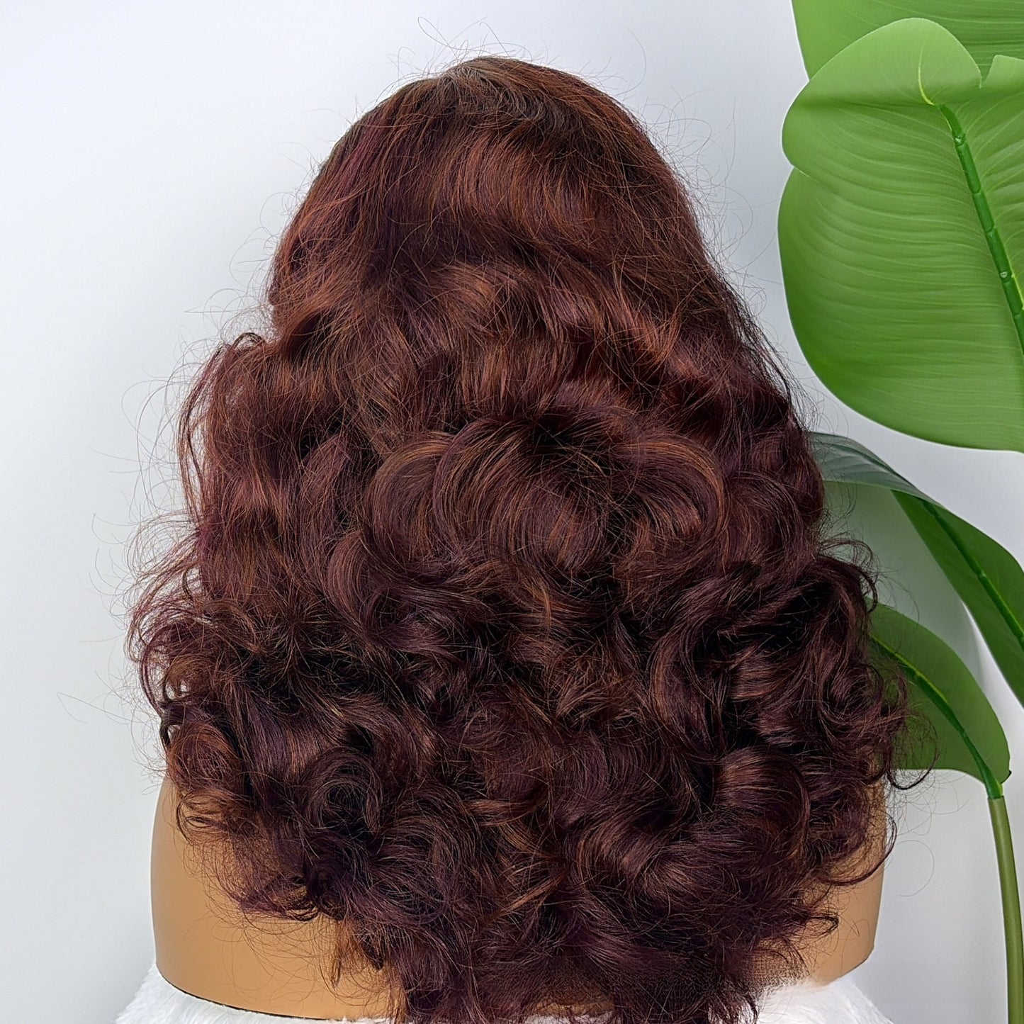 Perruque en cheveux humains Remy indiens, boucles rebondissantes, 20 pouces