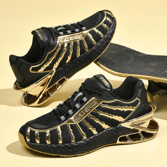 Chaussures respirantes à maille qui augmentent la taille