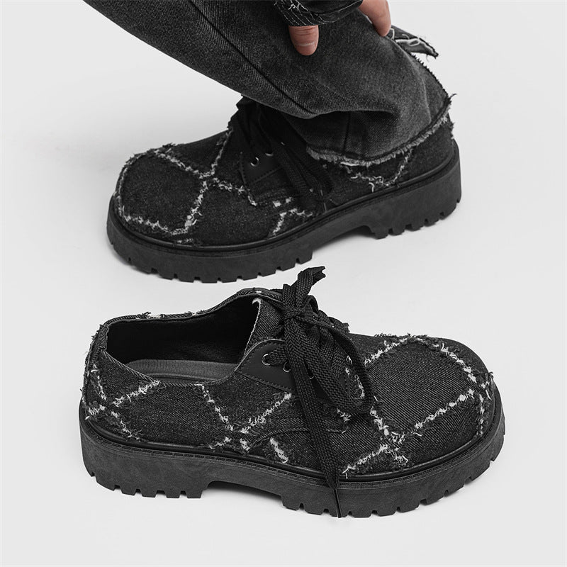 Chaussures en cuir décontractées pour hommes