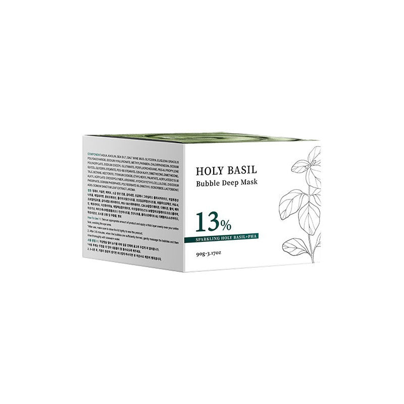 Masque purifiant en profondeur à la boue et aux bulles carbonatées