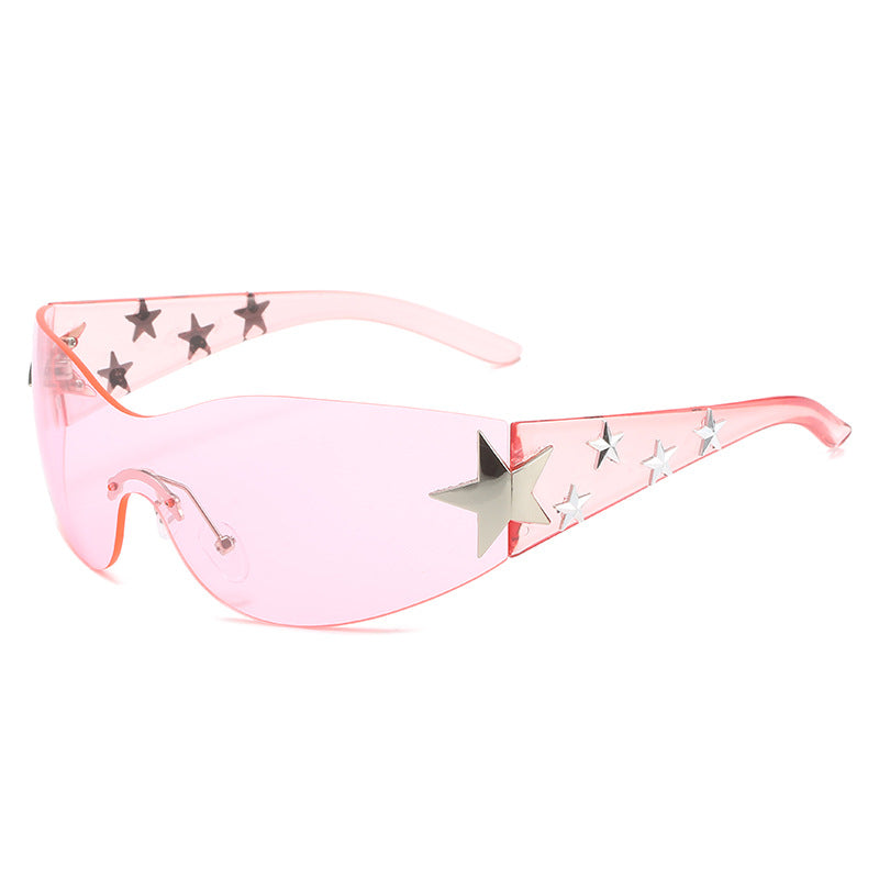 Lunettes de soleil serties de diamants