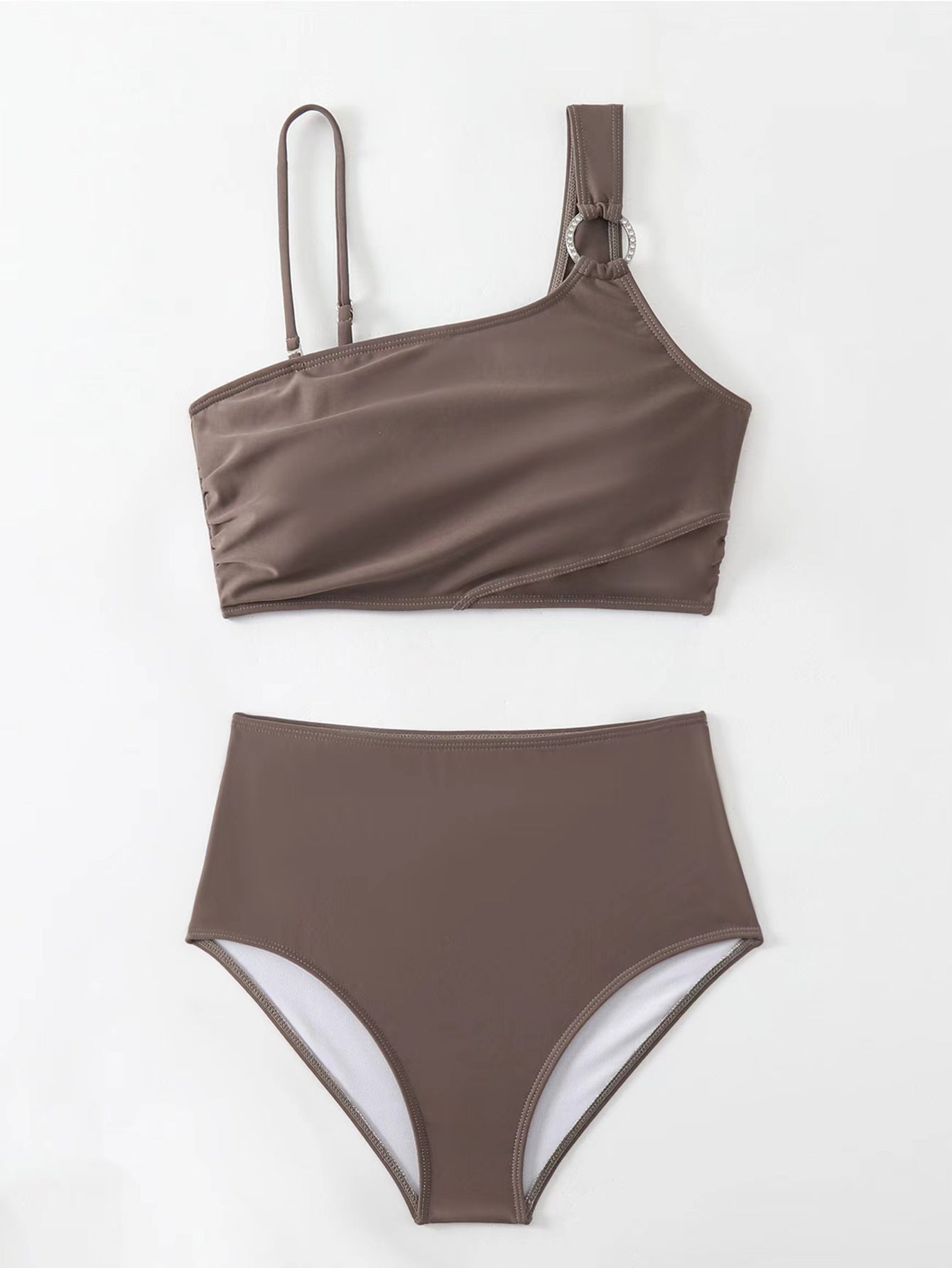 Maillot de bain deux-pièces uni
