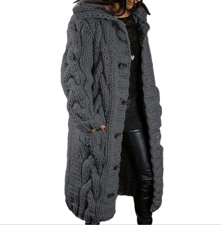 Nouveau cardigan multicolore, veste-pull grande taille