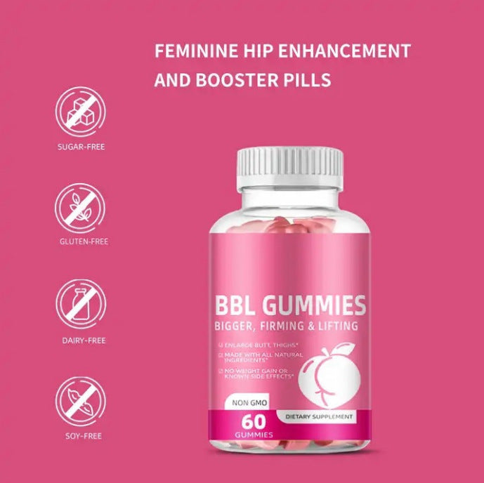 Gummies pour remonter les fesses des femmes