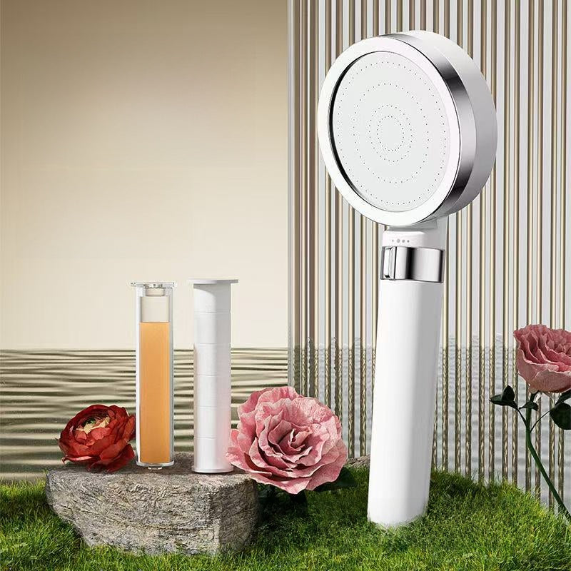 Pomme de douche filtrante parfumée pour soins de la peau et usage beauté