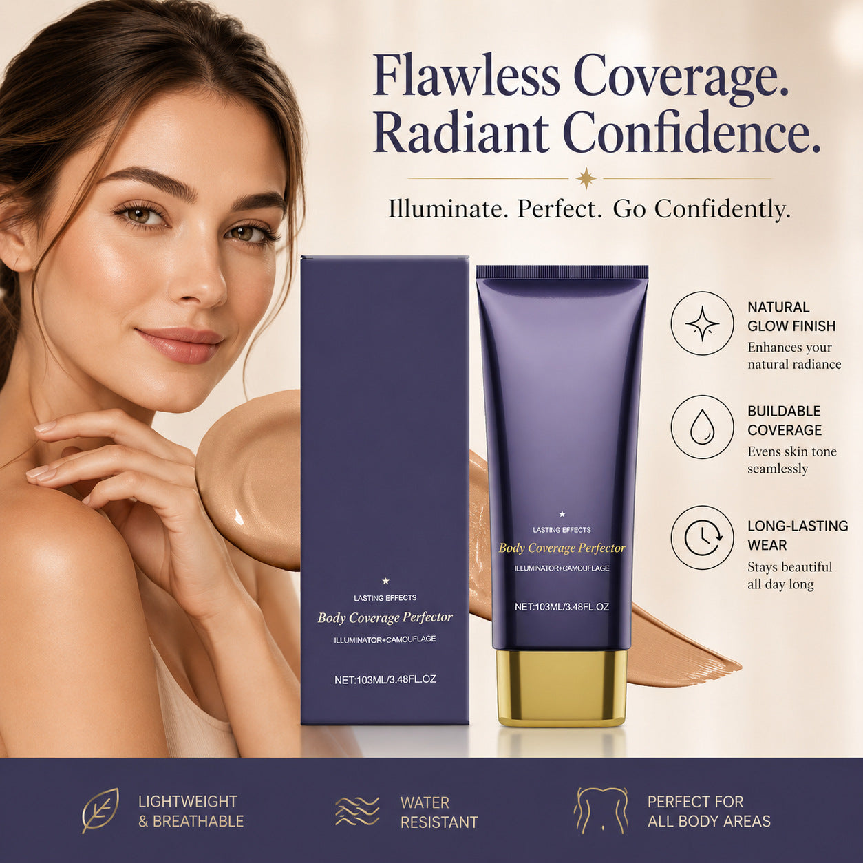 Crème correctrice pour le corps