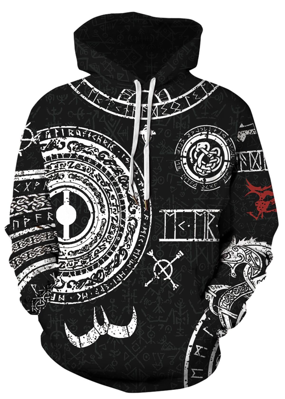 Sweat à capuche imprimé 3D