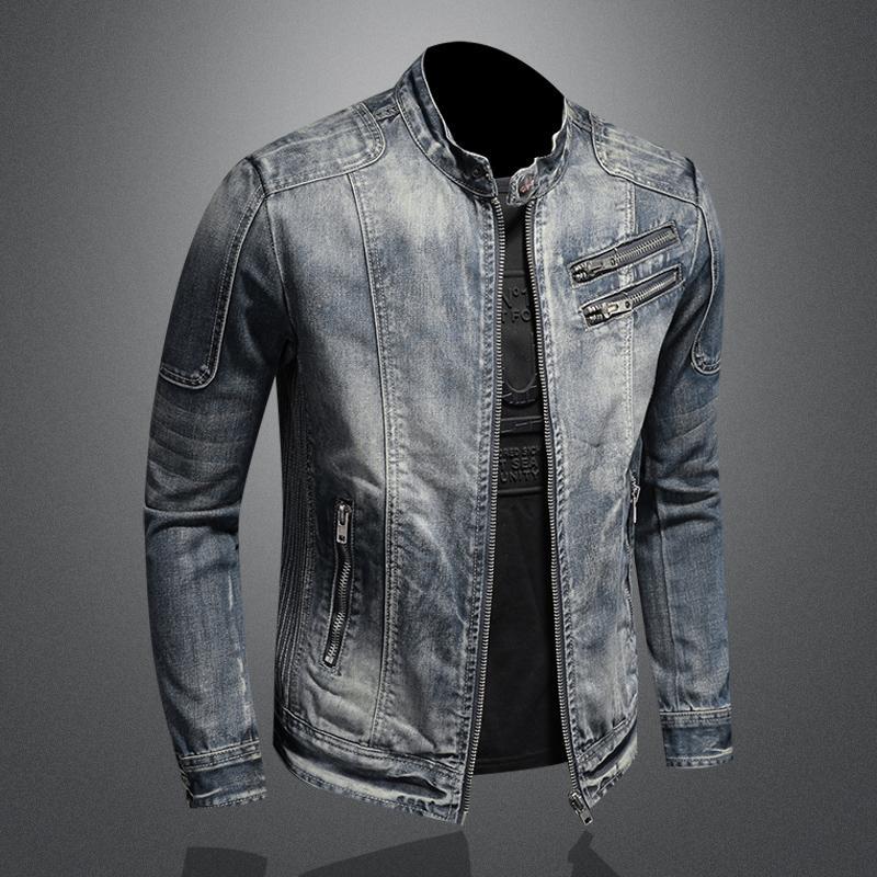 Veste en jean pour hommes