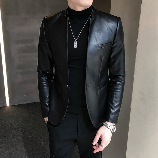 Veste à col montant pour homme