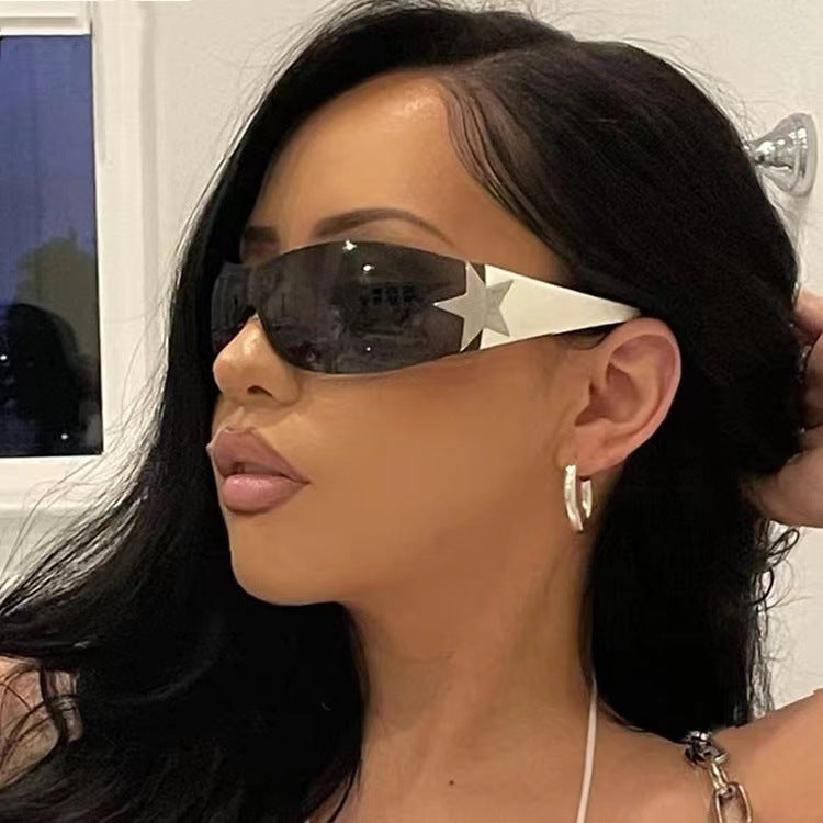 Lunettes de soleil polarisées Aviateur Y2K