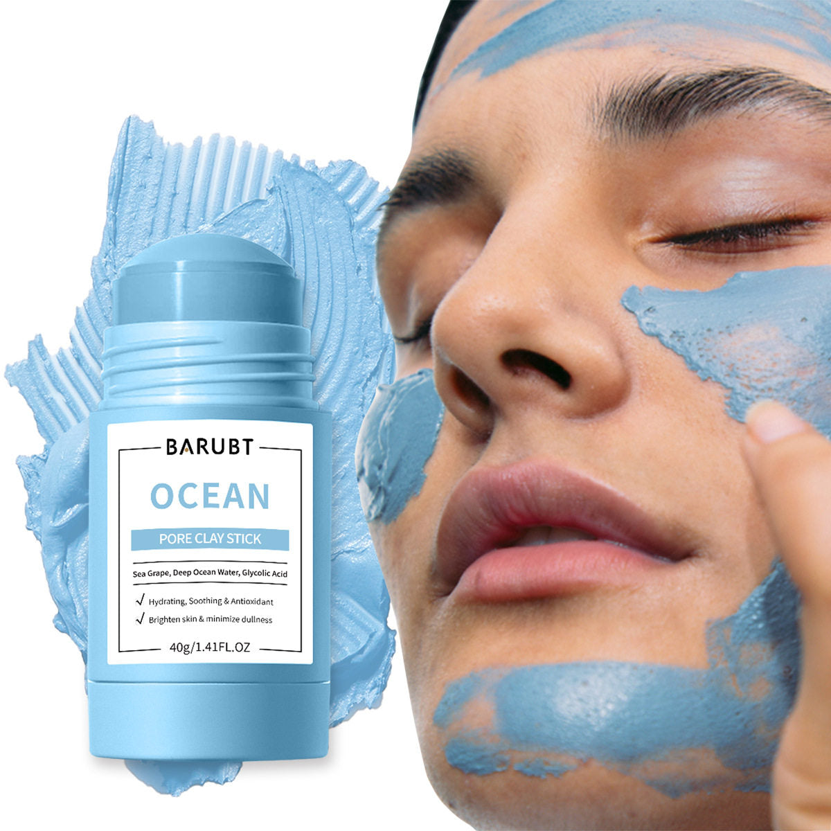 Bâtonnet de masque à la boue volcanique