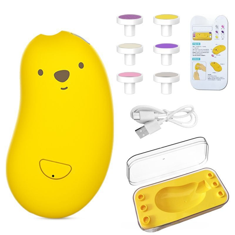 Lime à ongles rechargeable pour bébé avec veilleuse