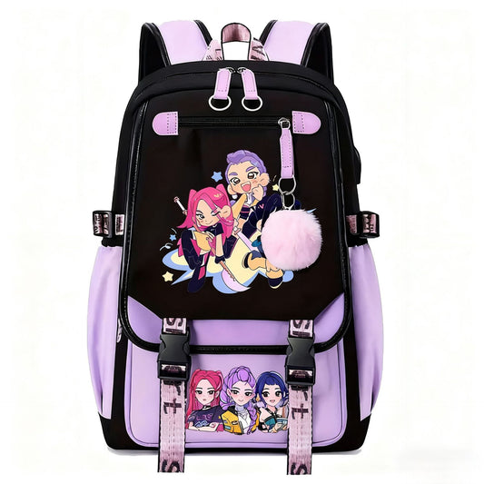 Sac à dos de dessin animé anime