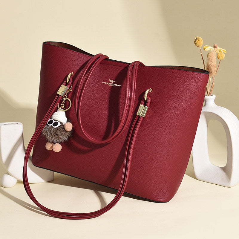 Sac cabas pour femme en cuir de vachette