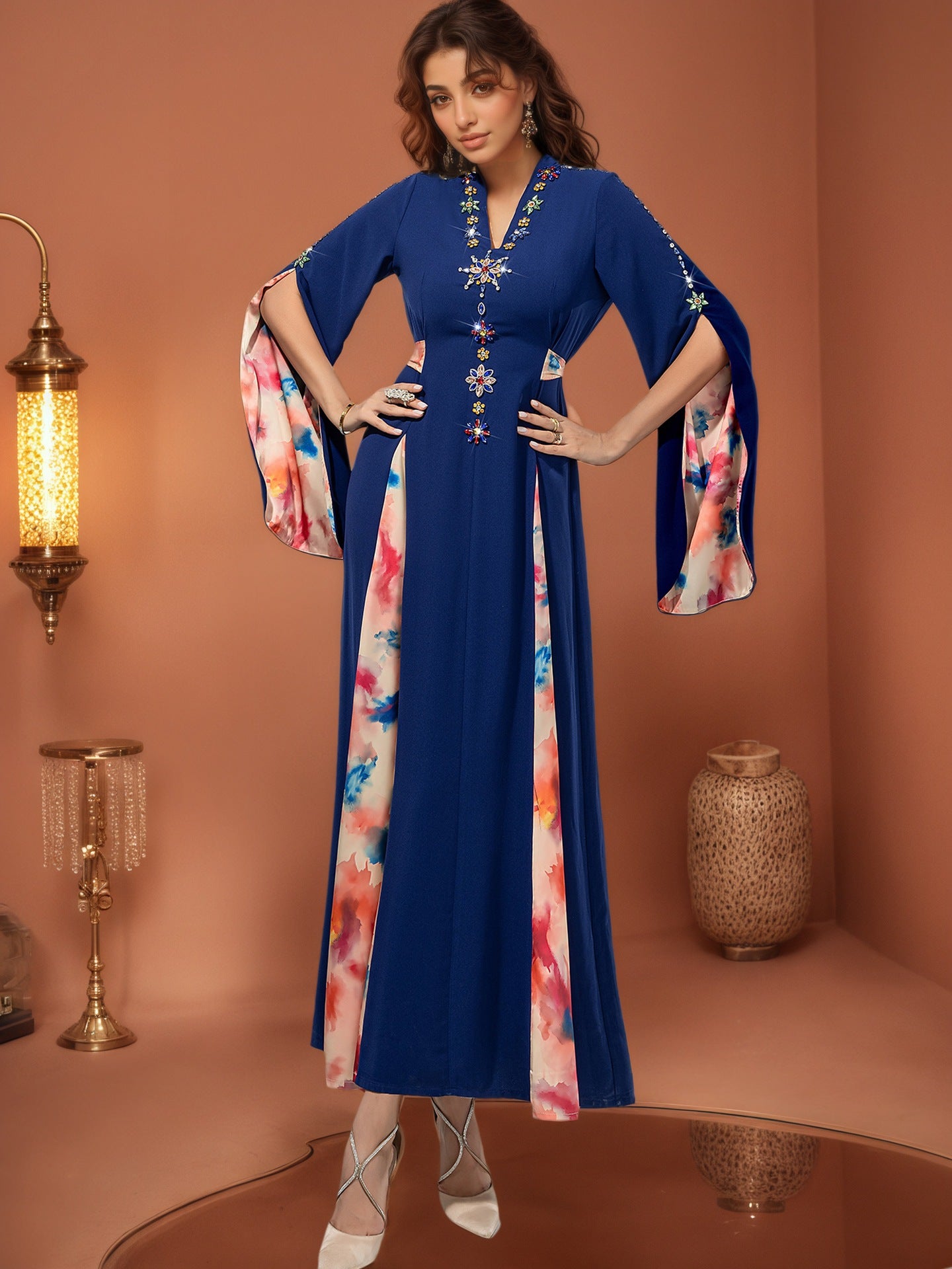 Robe bleu marine
