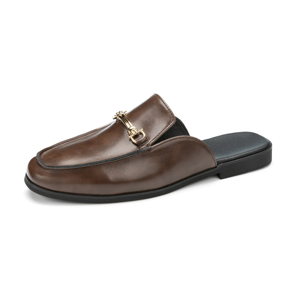 Chaussures pour hommes respirantes, à petit talon et arrivant à la cheville