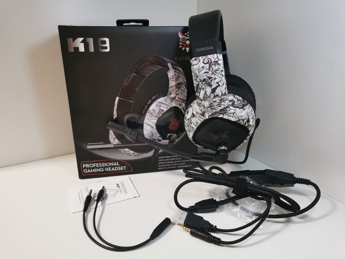 Casque de jeu ONIKUMA K19 RGB