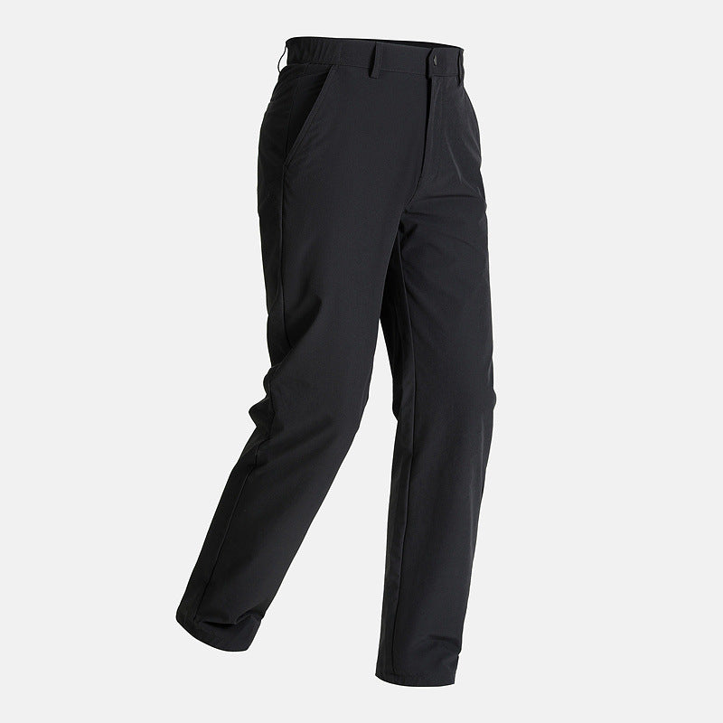 Pantalon droit décontracté pour hommes