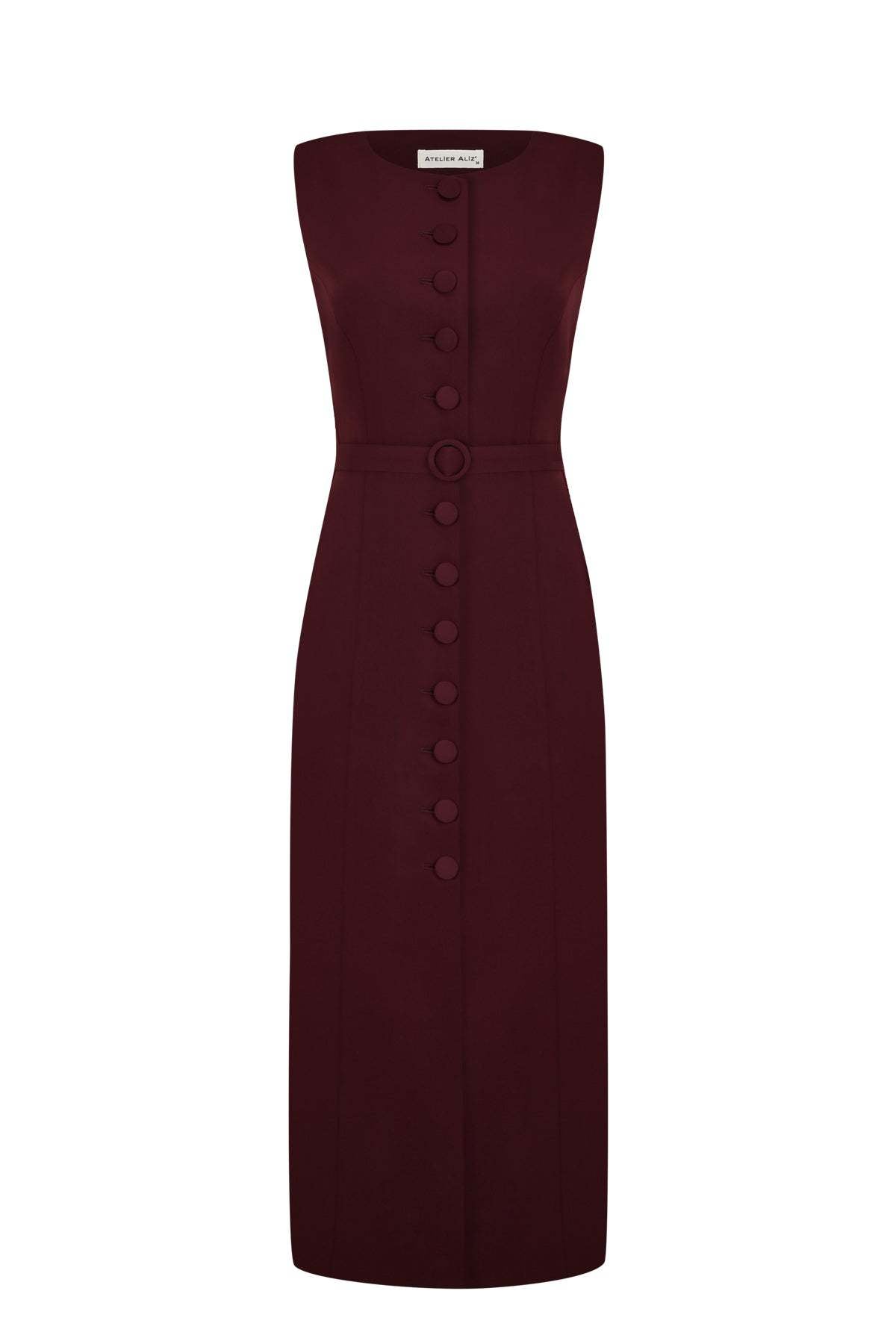 Robe patineuse élégante ceinturée