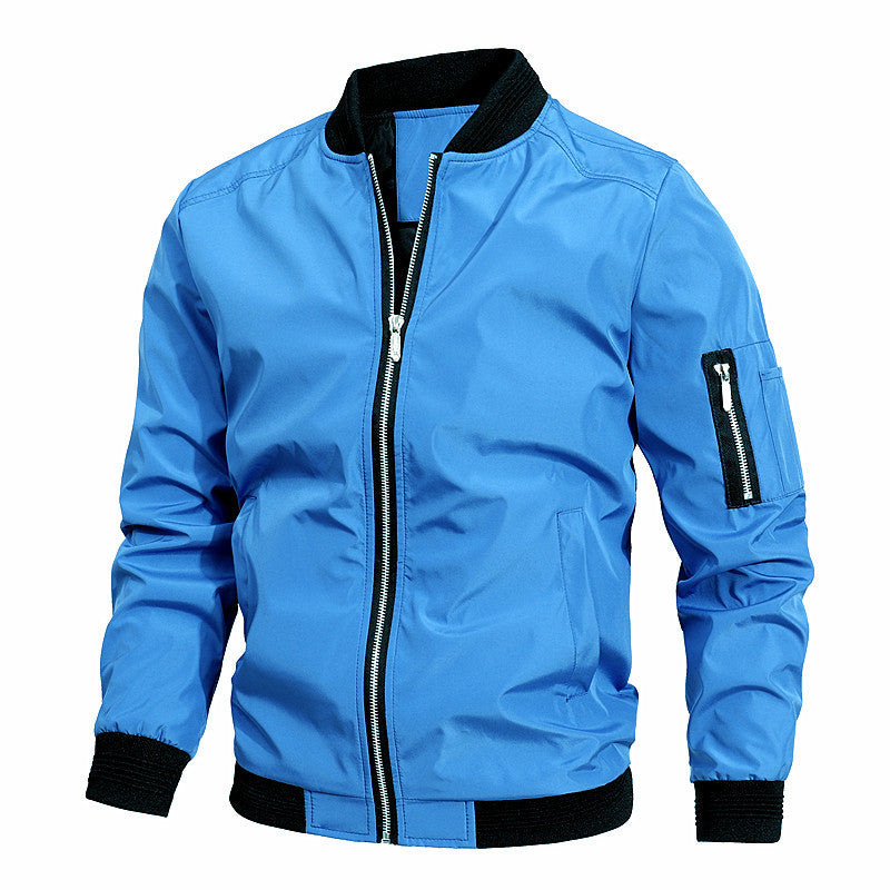 Veste de baseball homme coupe slim