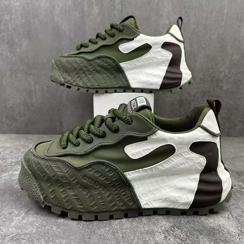 Chaussures décontractées pour hommes qui augmentent la taille de style papa