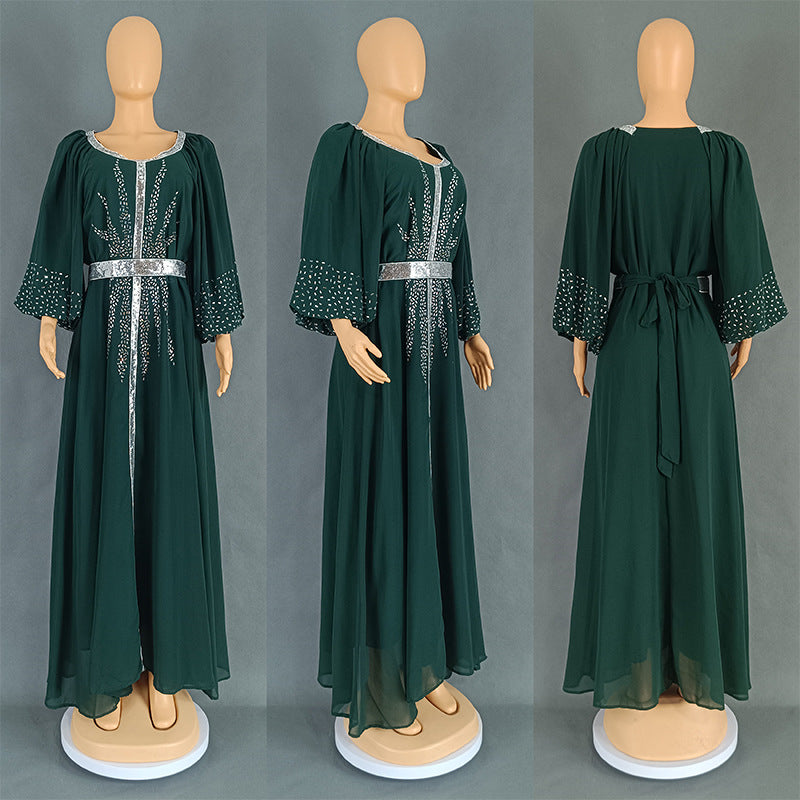 Habit :Robe à manches bouffantes