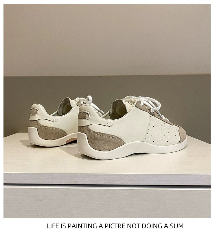 Baskets en cuir pour femmes